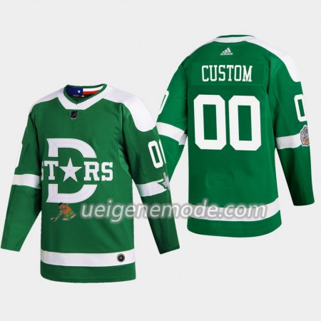 Herren Eishockey Dallas Stars Trikot Custom Adidas 2020 Winter Classic Authentic